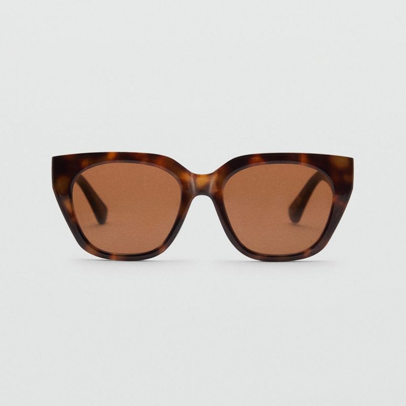 MANGO - Gafas de Sol Montura Cuadrada Mujer Mango