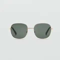MANGO - Gafas de Sol Montura Metálica Mujer