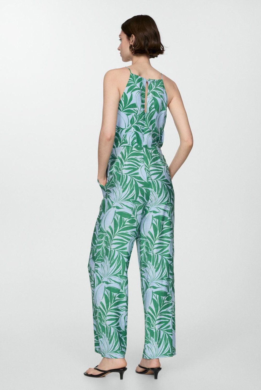 MANGO - Enterito Estampado Floral Mujer Mango
