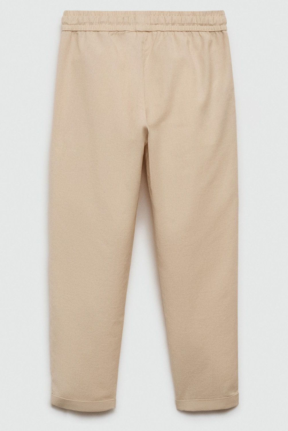 MANGO KIDS - Pantalón Lino Cintura Elástica Niño Mango Kids