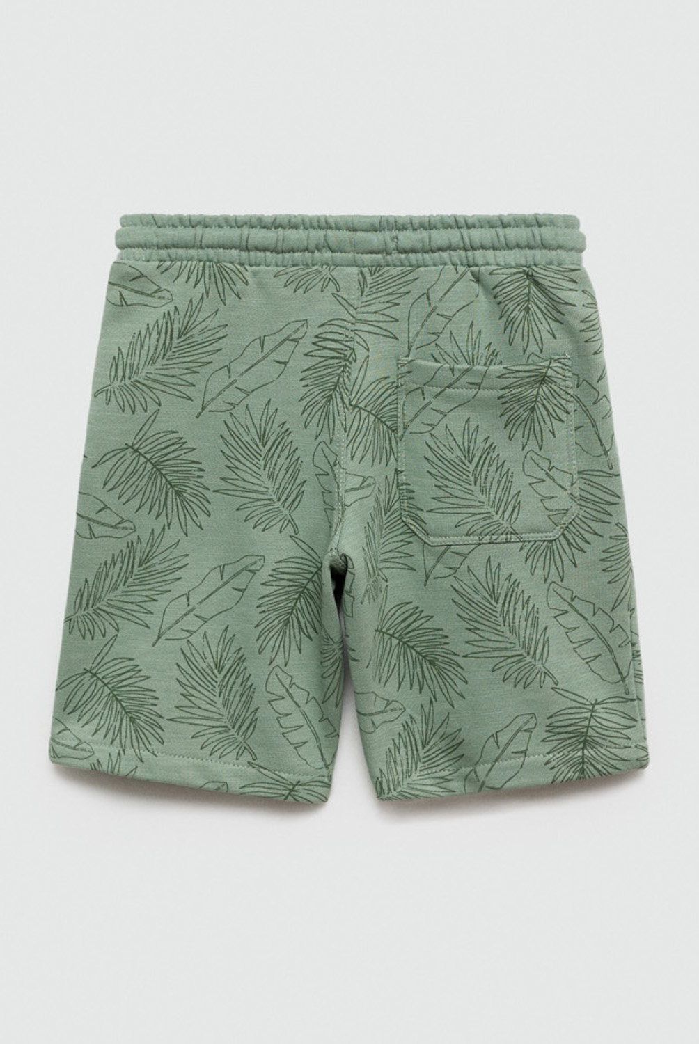 MANGO KIDS - Bermuda Estampado Hojas Niño Mango Kids