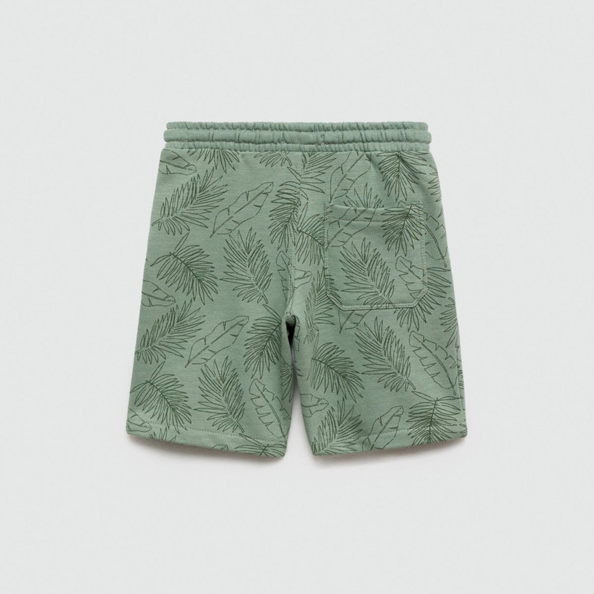 MANGO KIDS - Bermuda Estampado Hojas Niño Mango Kids