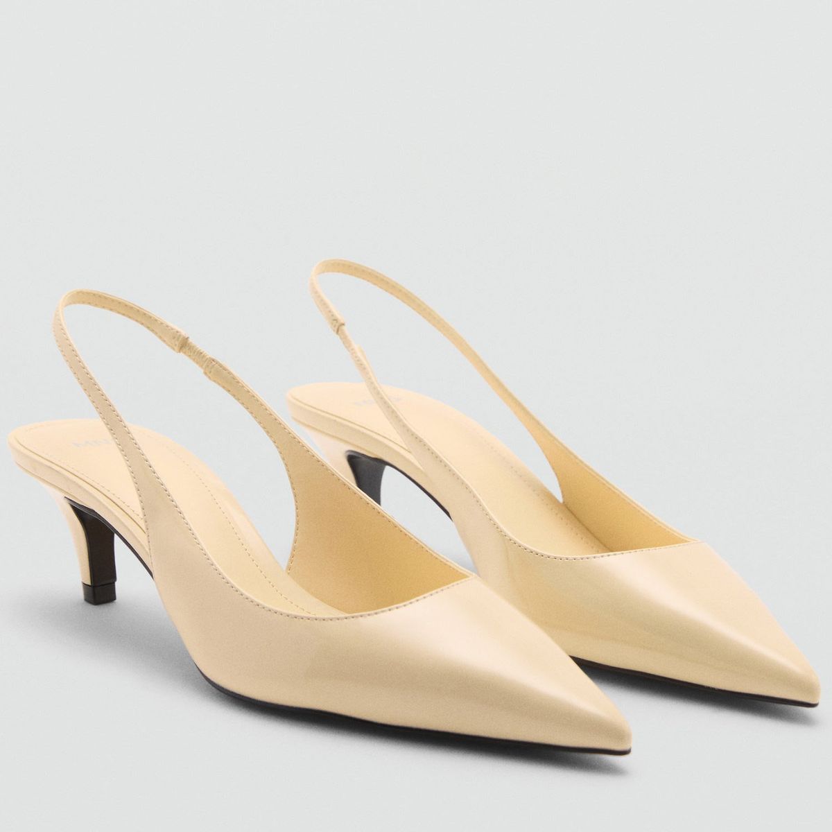 MANGO - Zapato Casual Mujer Amarillo Mango