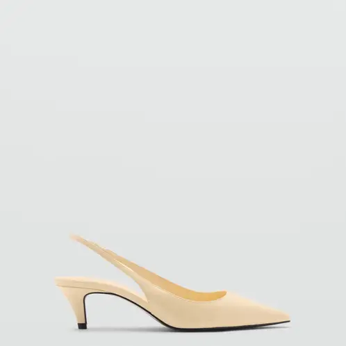 MANGO - Zapato Casual Mujer Amarillo