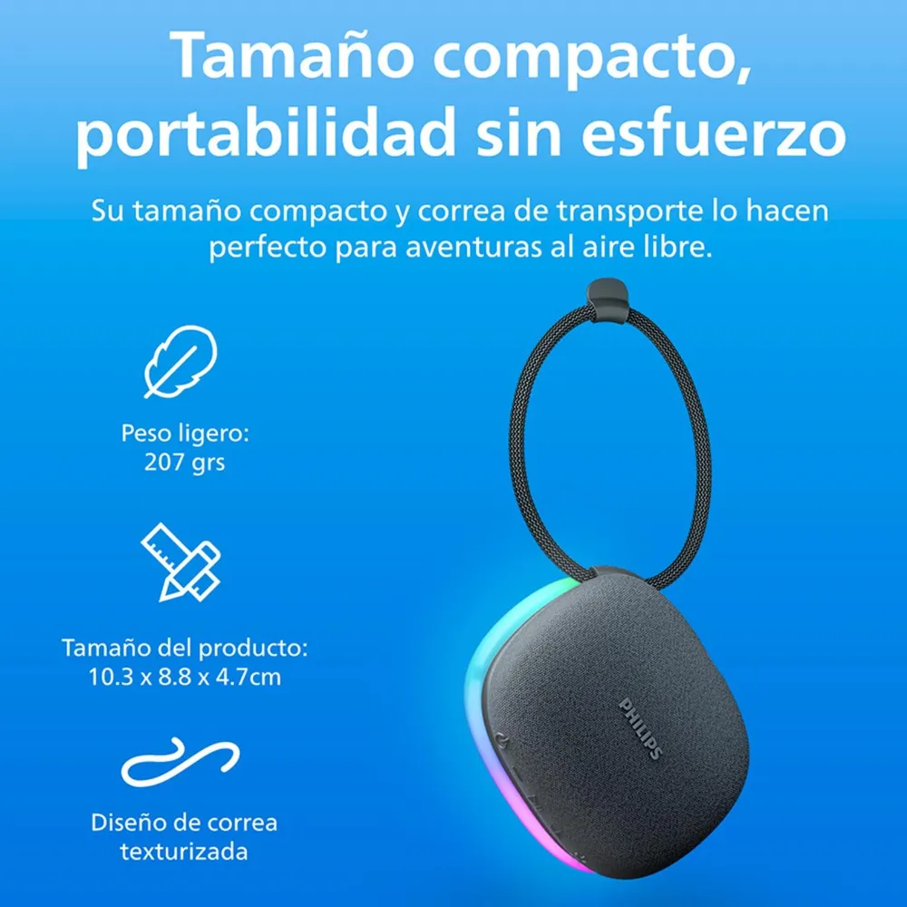 Philips TAS2307 Negro, foto 7