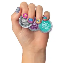 GLAM - Set Glitter Para Uñas Go