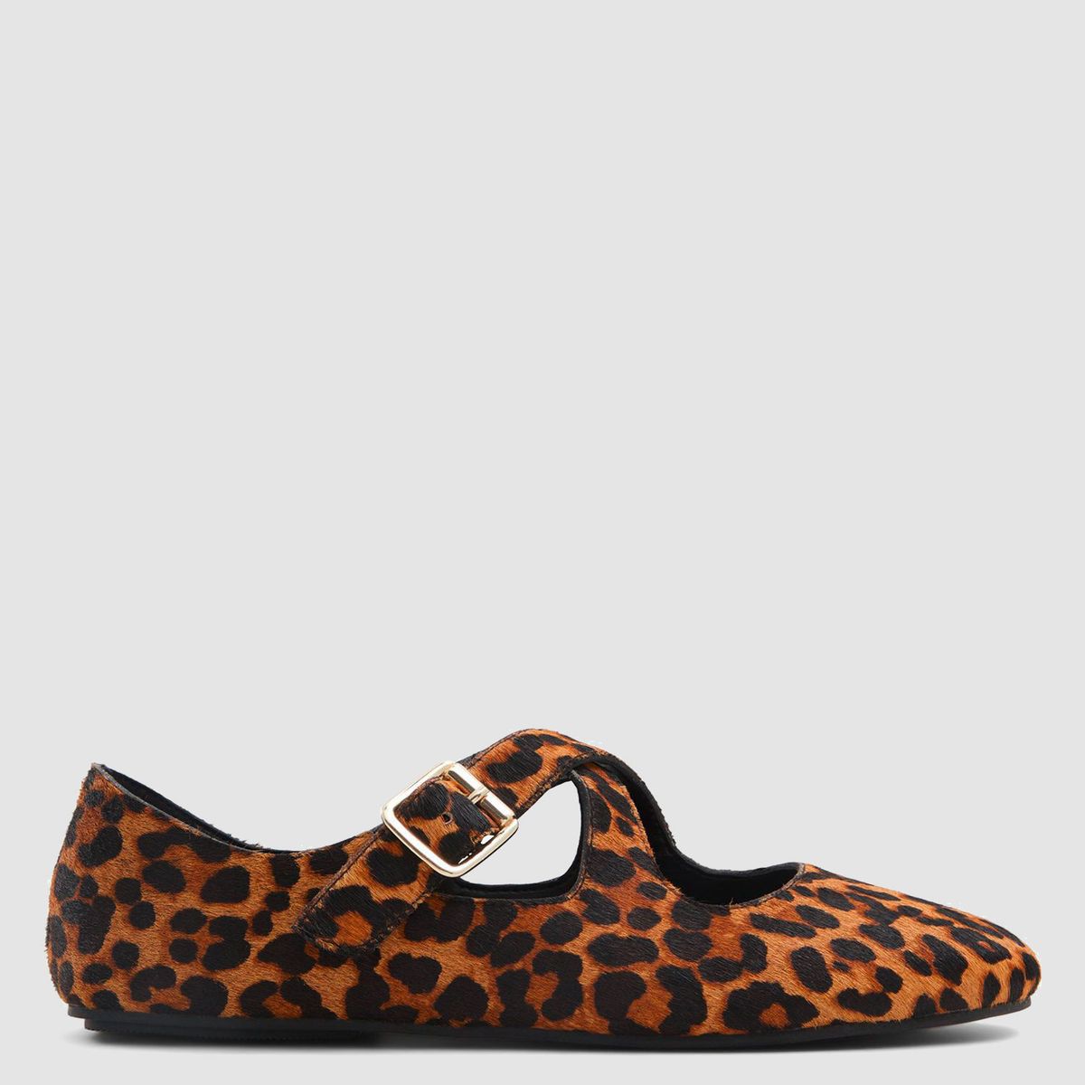 ALDO - Amberia Ballerina Mujer Cuero Café Aldo