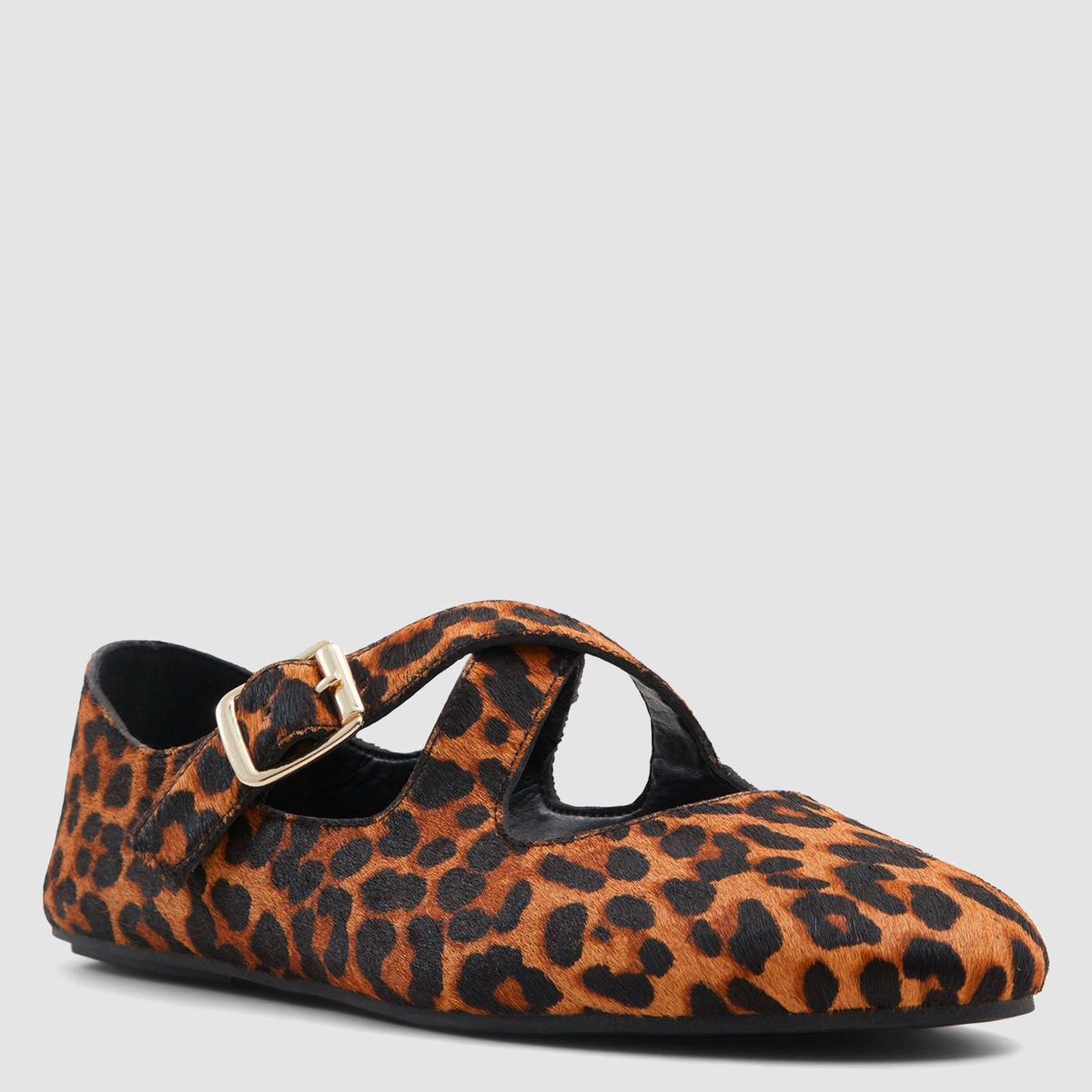 ALDO - Amberia Ballerina Mujer Cuero Café Aldo