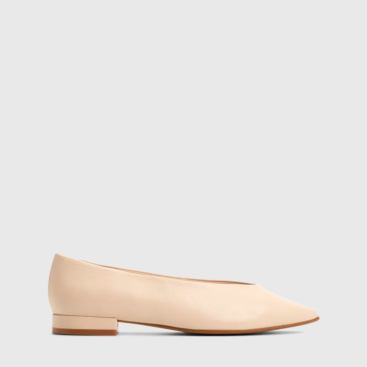 ALDO - Zolita Ballerina Mujer Cuero Beige Aldo