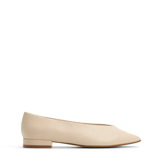 ALDO - Zolita Ballerina Mujer Cuero Beige Aldo
