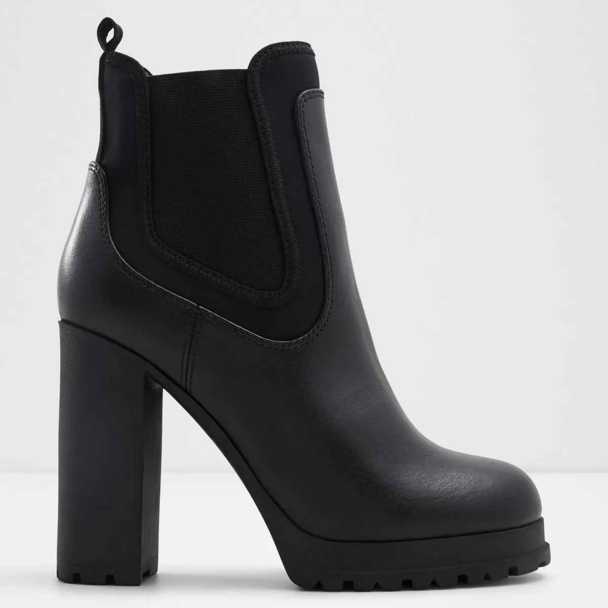 ALDO - Bold Botín Mujer Cuero Negro Aldo