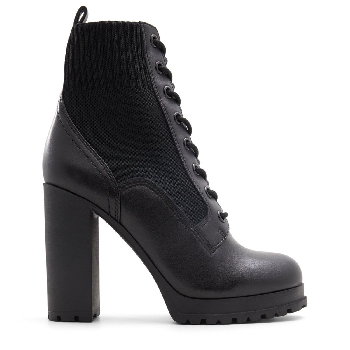 ALDO - Rebellious Botín Mujer Cuero Negro Aldo