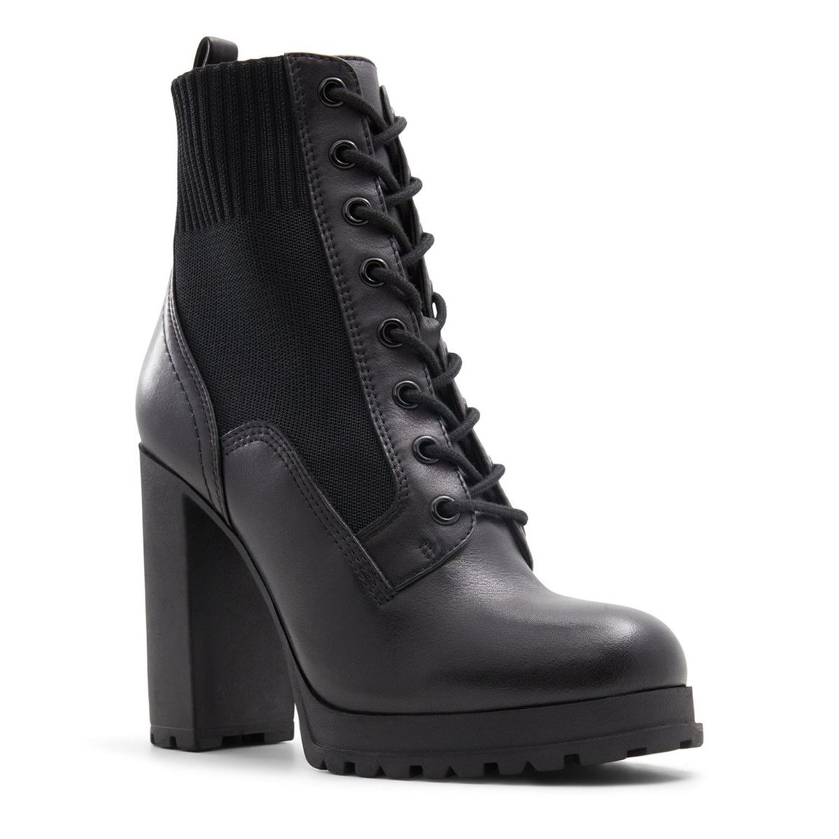 ALDO - Rebellious Botín Mujer Cuero Negro Aldo