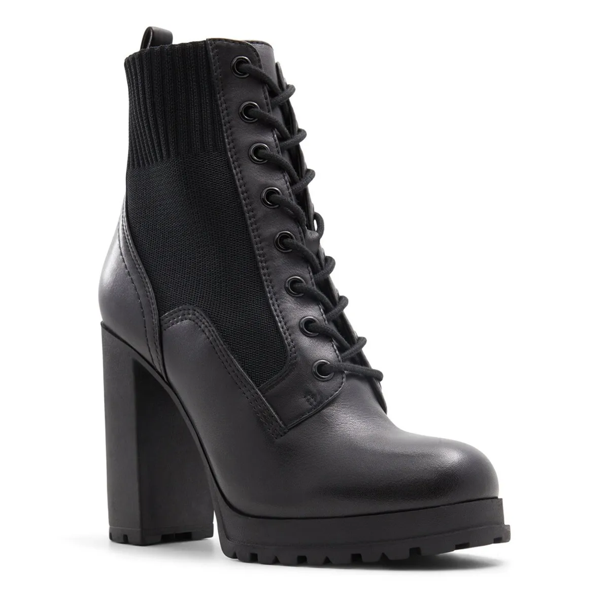 ALDO - Rebellious Botín Mujer Cuero Negro Aldo