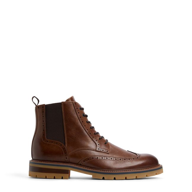 ALDO - Toney Bota Hombre Cuero Café Aldo