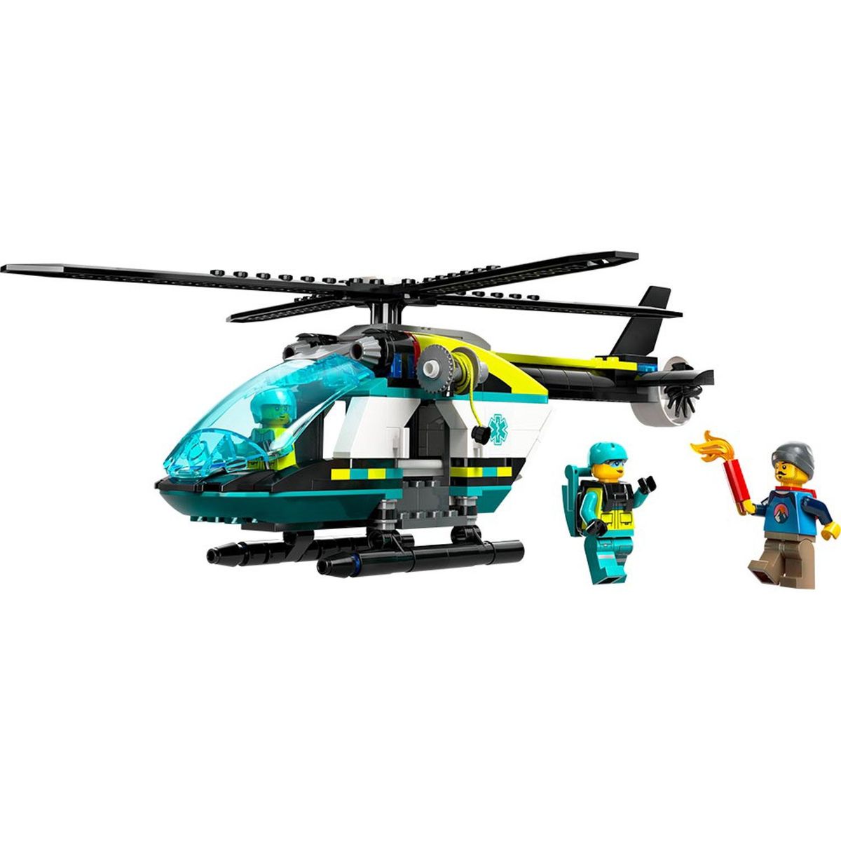 LEGO - Helicoptero de Rescate Emergencia Lego