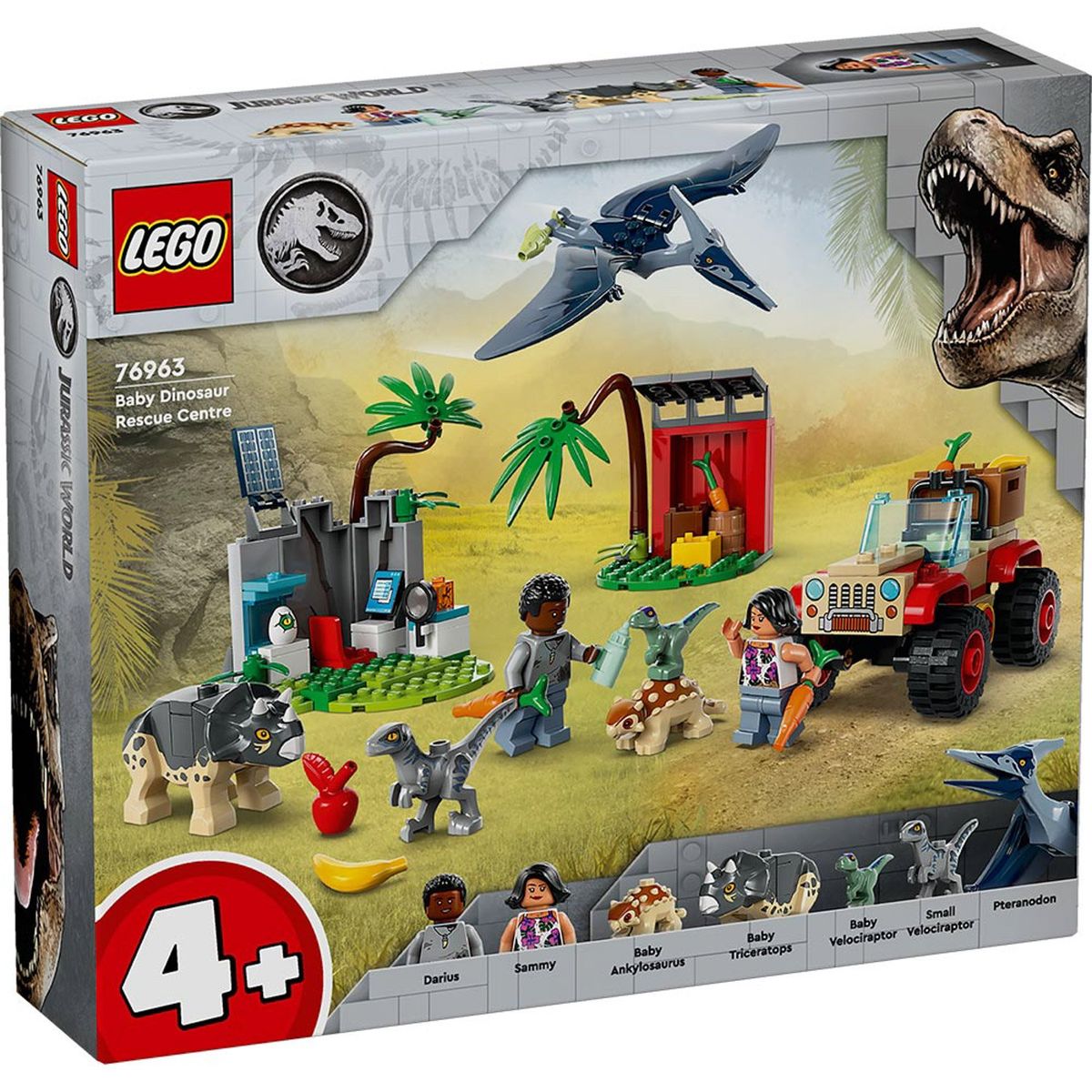 LEGO - Centro de Rescate Crías de Dinosaurio Lego