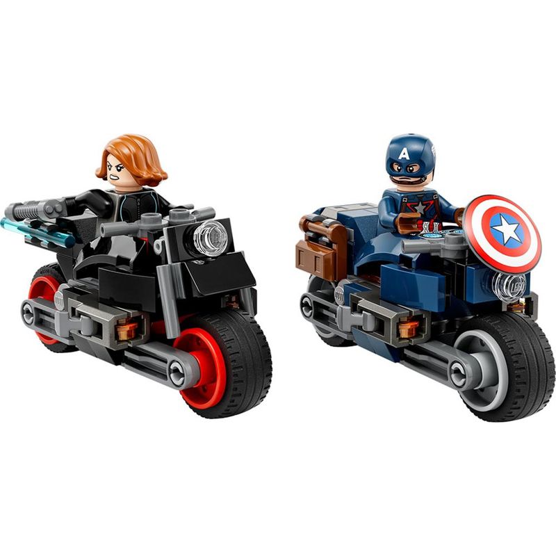 LEGO - Motos de Viuda Negra y el Capitán América Lego