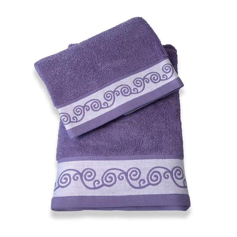 DORAL - Set De Toallas Catalina 480 Gr Lila Doral