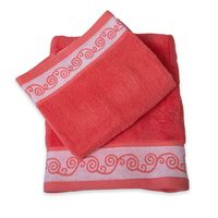 Set De Toallas Catalina 480 Gr Coral