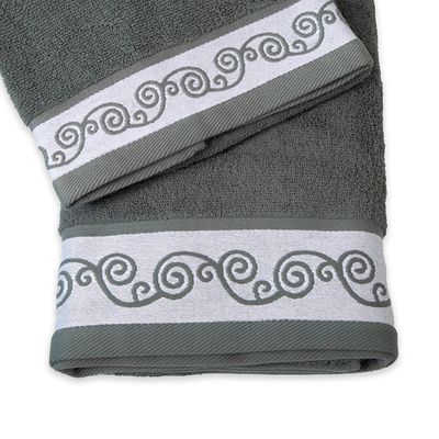 Imagen 2 del producto Set De Toallas Catalina 480 Gr Gris