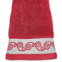 Set De Toallas Catalina 480 Gr Burdeo