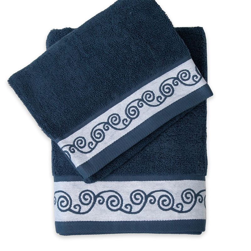 DORAL - Set De Toallas Catalina 480 Gr Azul Doral