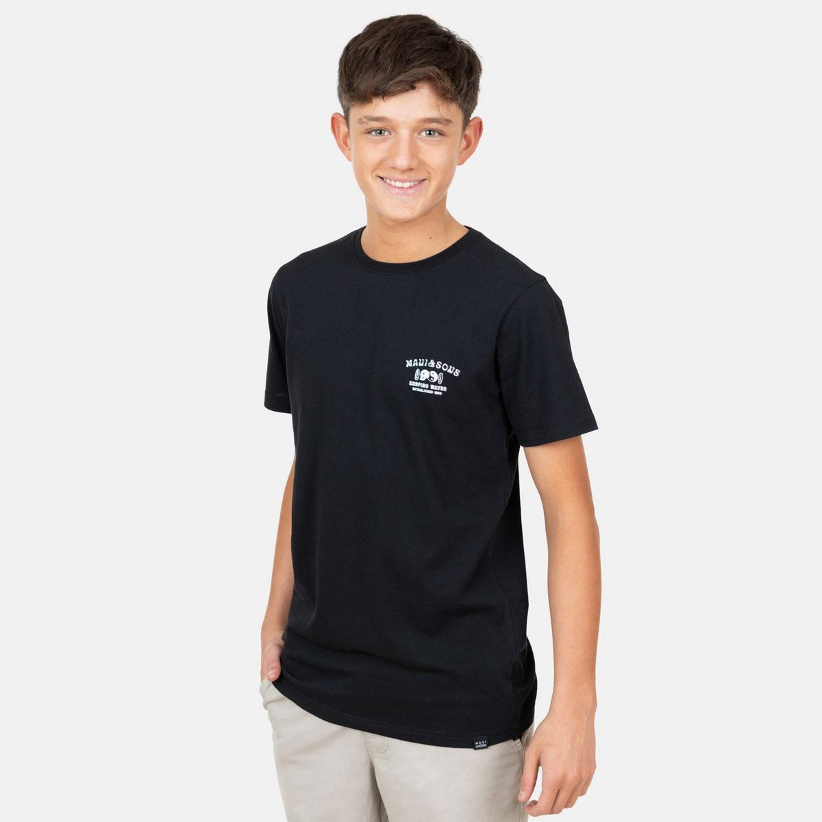 MAUI AND SONS - Polera Manga Corta Niño Maui And Sons