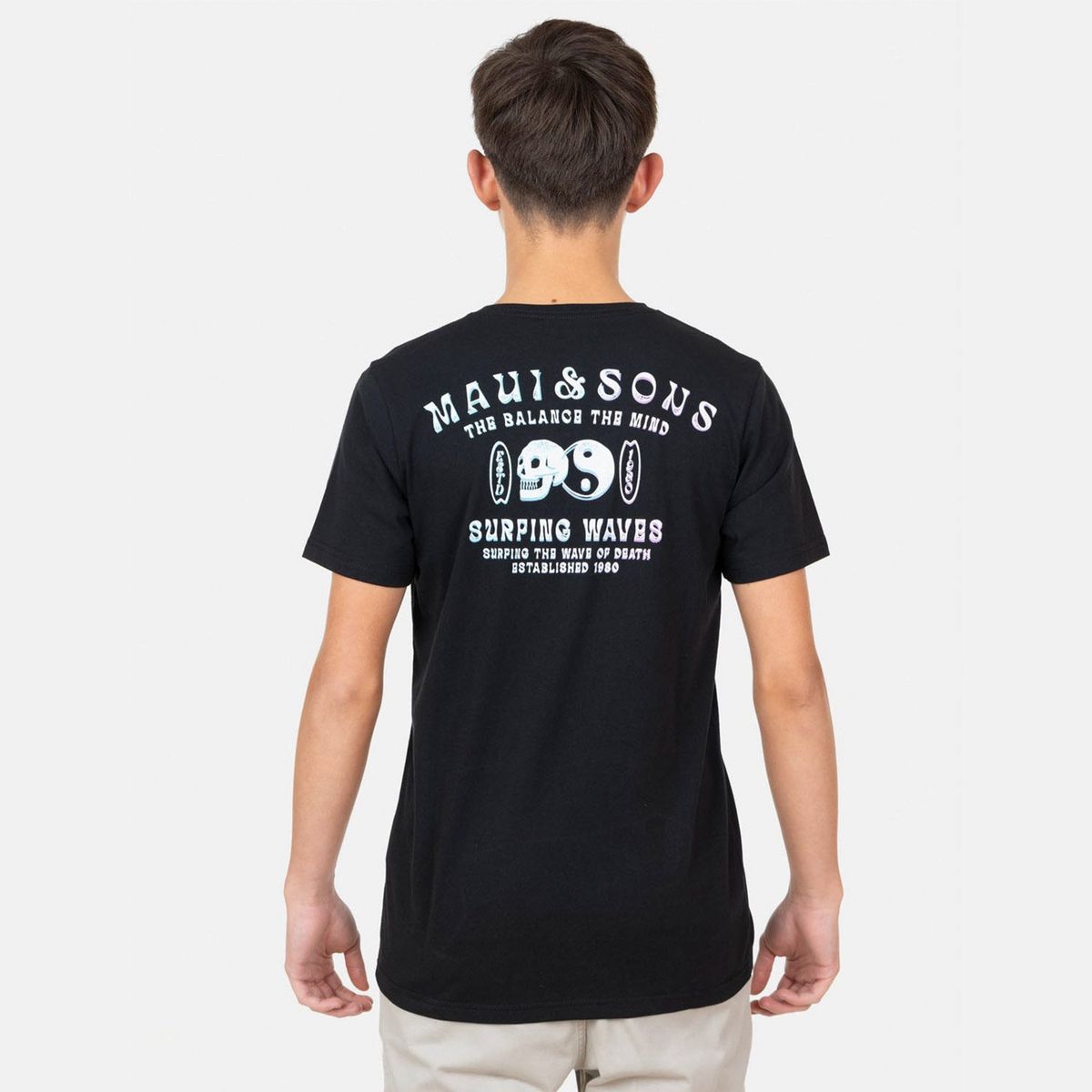 MAUI AND SONS - Polera Manga Corta Niño Maui And Sons