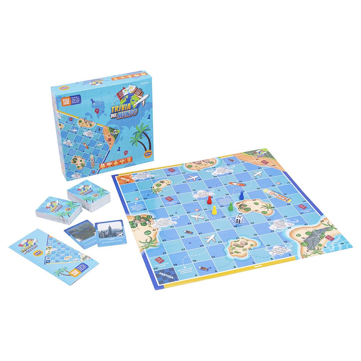 DACTIC - Juego de Mesa Trivia del Mundo