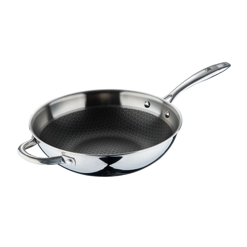 BERGNER - Wok 28 Cm Stainless Steel Ind Hi-Tech Bergner