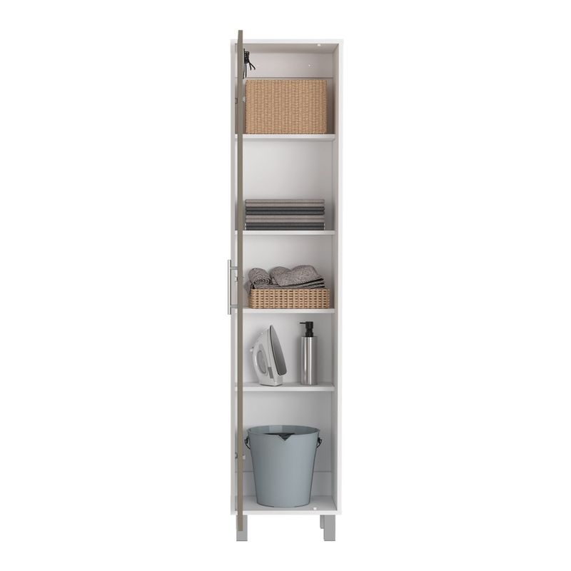 TUHOME - Mueble Aseo Laska 1 Puerta Blanco Tuhome