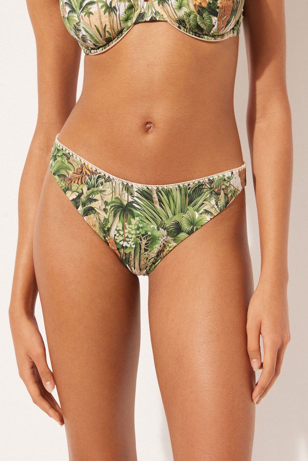 CALZEDONIA - Bottom de Bikini Savage Tropics Mujer Calzedonia