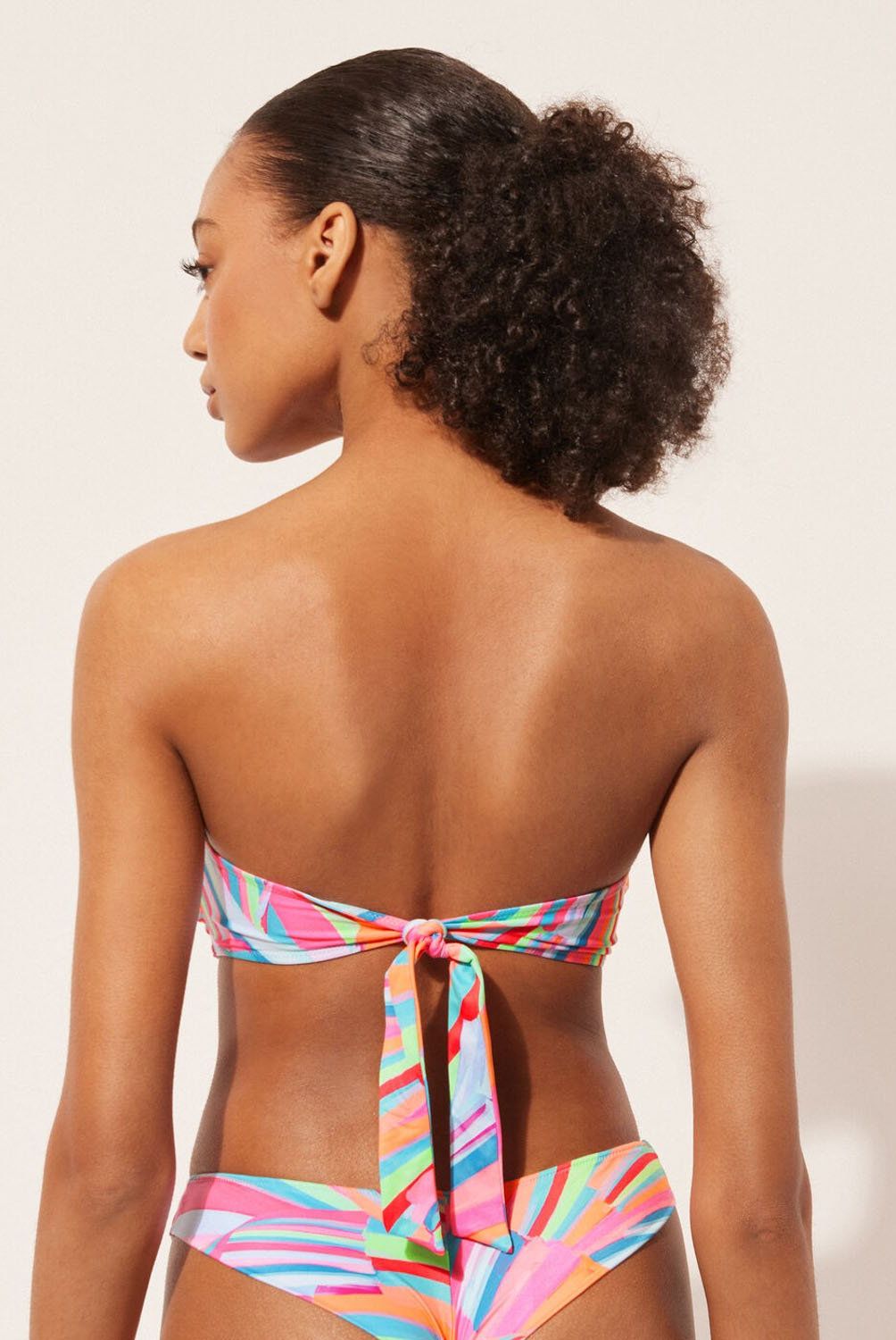 CALZEDONIA - Top de Bikini Stapless Neon Summer Mujer Calzedonia