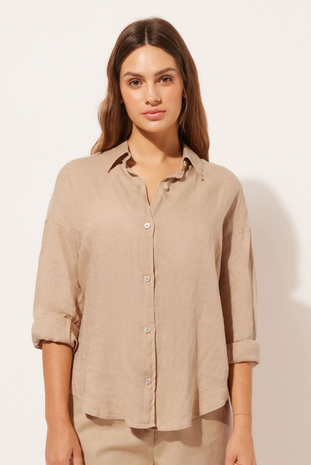 CALZEDONIA - Camisa de Lino Mujer