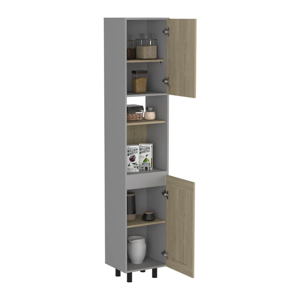 TUHOME - Alacena Kitchen 40 Hasselt Gris Tuhome