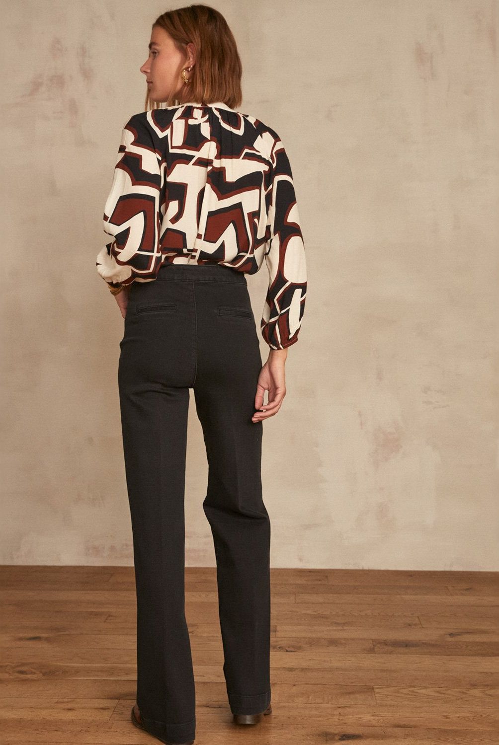 MAISON 123 - Jeans Wide Leg  Mujer Maison 123