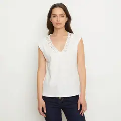 MAISON 123 - Polera Algodón Mujer