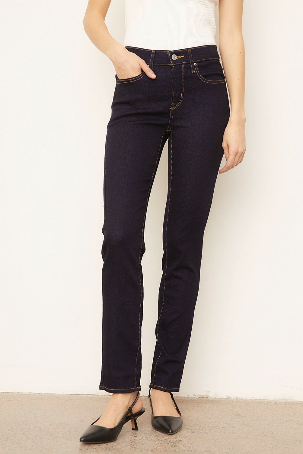 LEVIS - Jeans Slim Tiro Alto Mujer 312 Levis