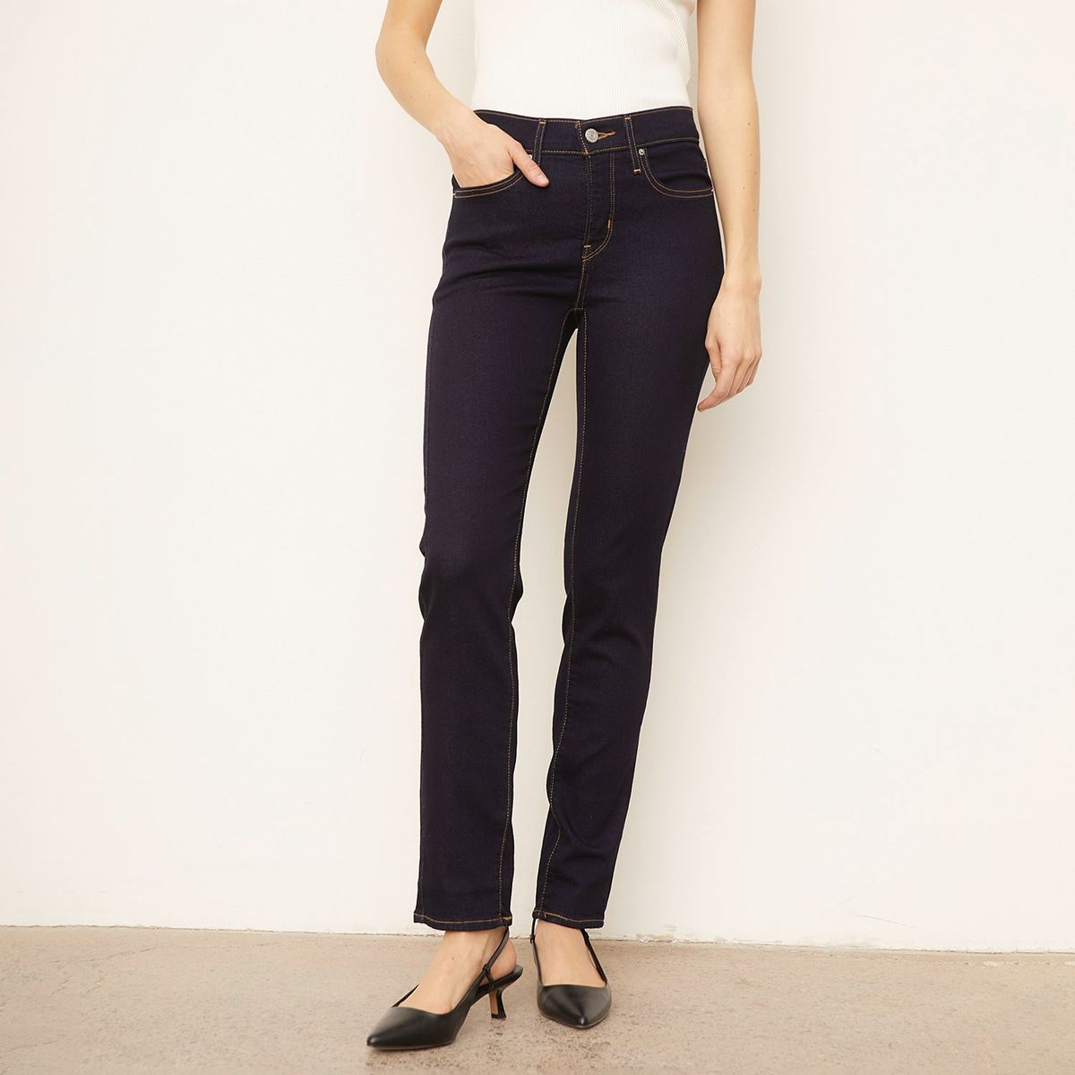 LEVIS - Jeans Slim Tiro Alto Mujer 312 Levis