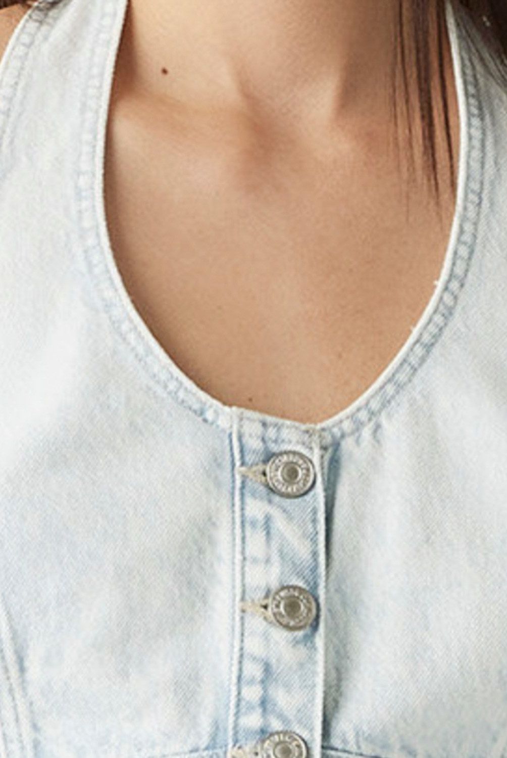 LEVIS - Blusa Manga Corta Algodón Mujer Levis