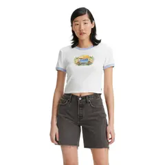 LEVIS - Polera Manga Corta Algodón Mujer