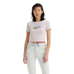 LEVIS - Polera Manga Corta Algodón Mujer