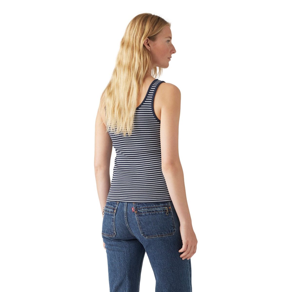 LEVIS - Polera Rib Tank Mujer Levis