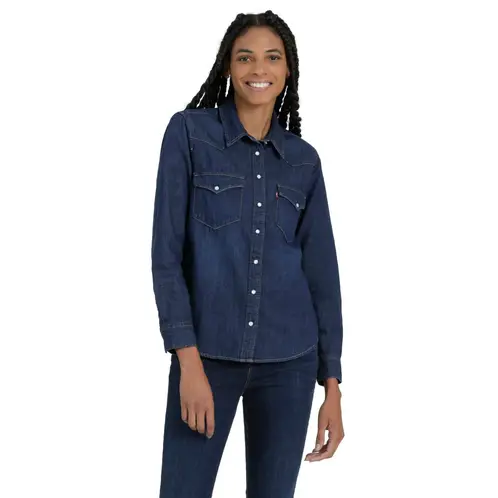 LEVIS - Camisa Mujer Denim Azul