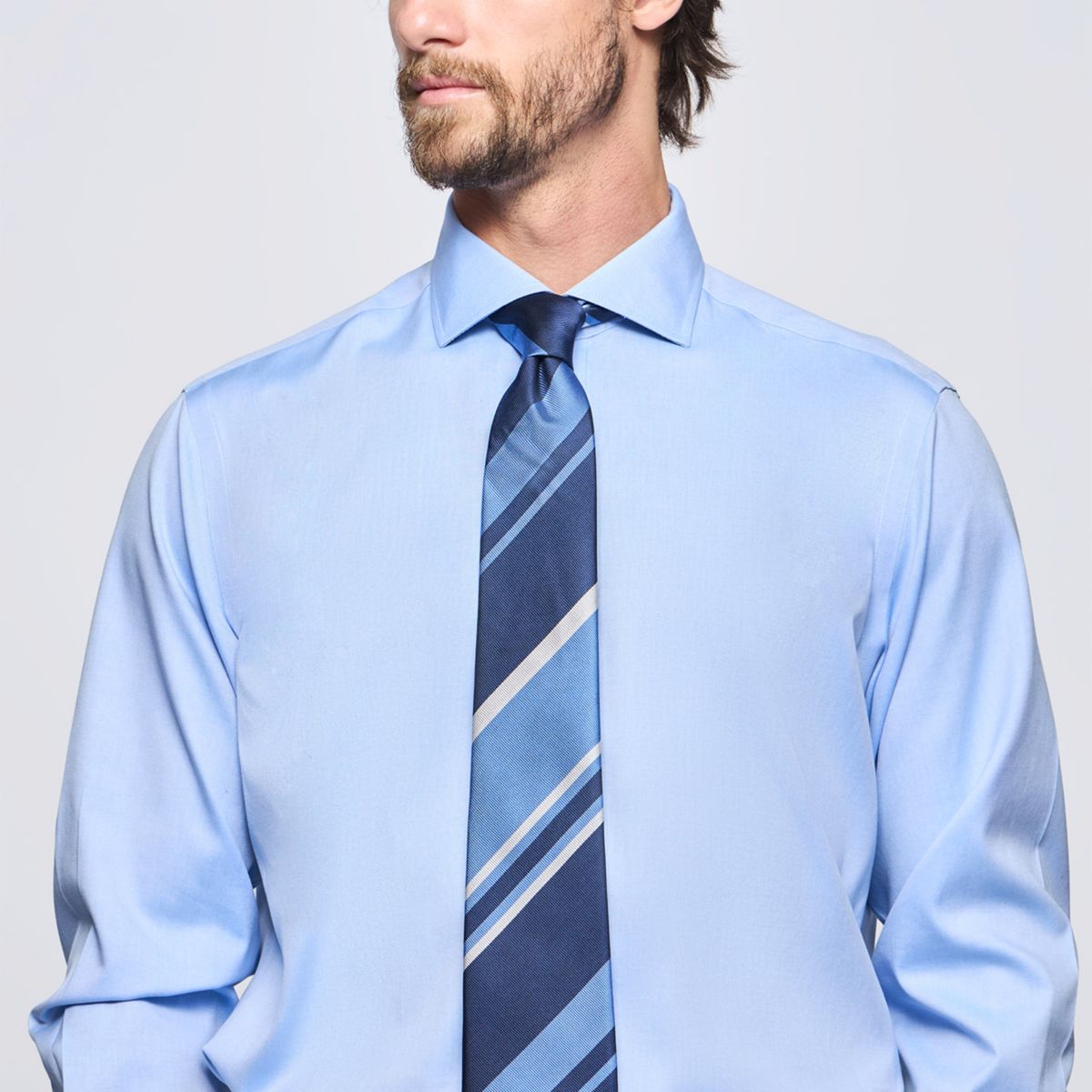 SAVILLE ROW - Camisa Manga Larga Easy Iron Regular Fit Hombre Saville Row
