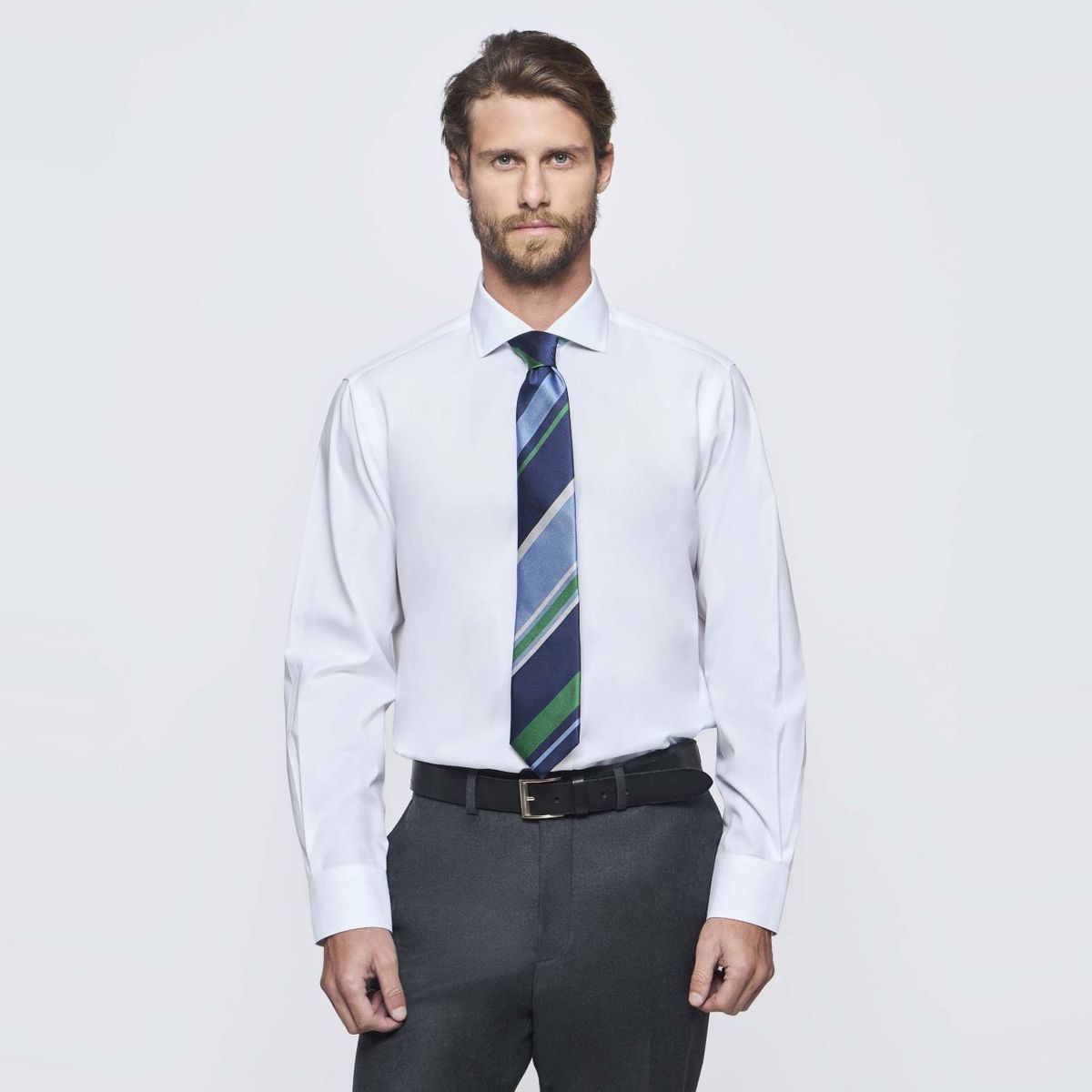 SAVILLE ROW - Camisa Manga Larga Easy Iron Regular Fit Hombre Saville Row