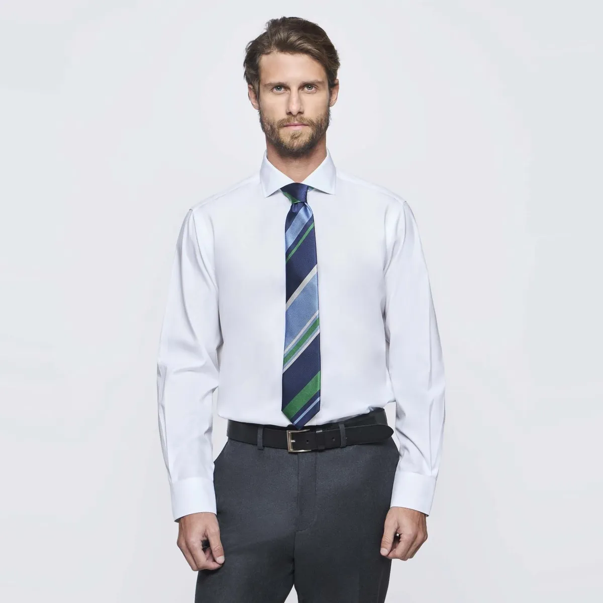 SAVILLE ROW - Camisa Manga Larga Easy Iron Regular Fit Hombre Saville Row