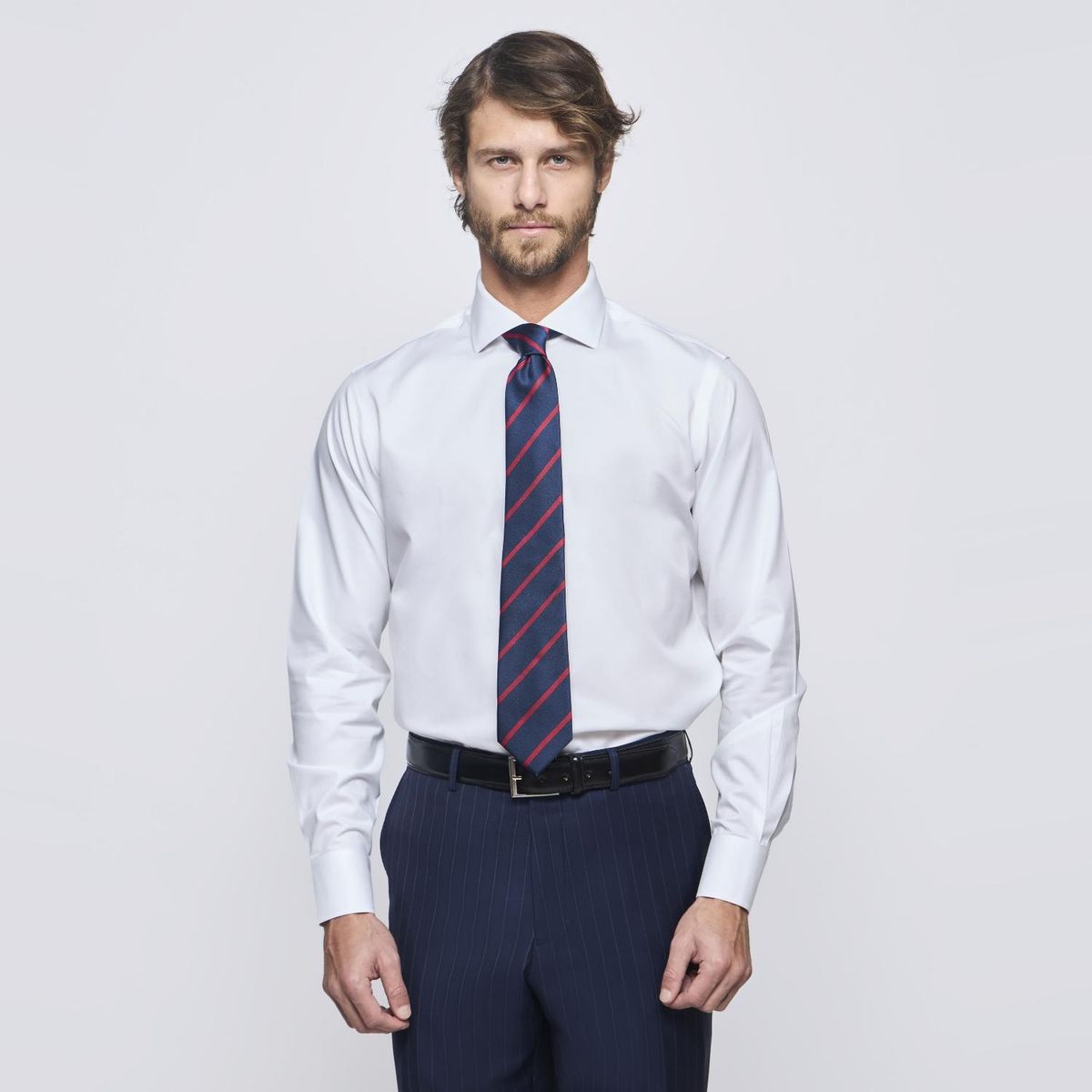 SAVILLE ROW - Camisa Manga Larga Easy Iron Regular Fit Hombre Saville Row