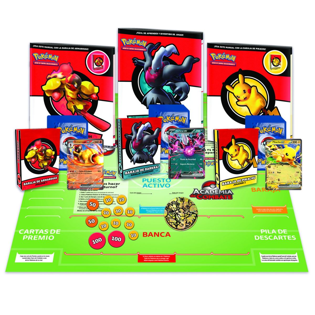 POKEMON - Tcg Cartas Pokemon Battle Academy 2024 Español